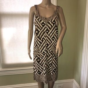 DVF Tribal print dress